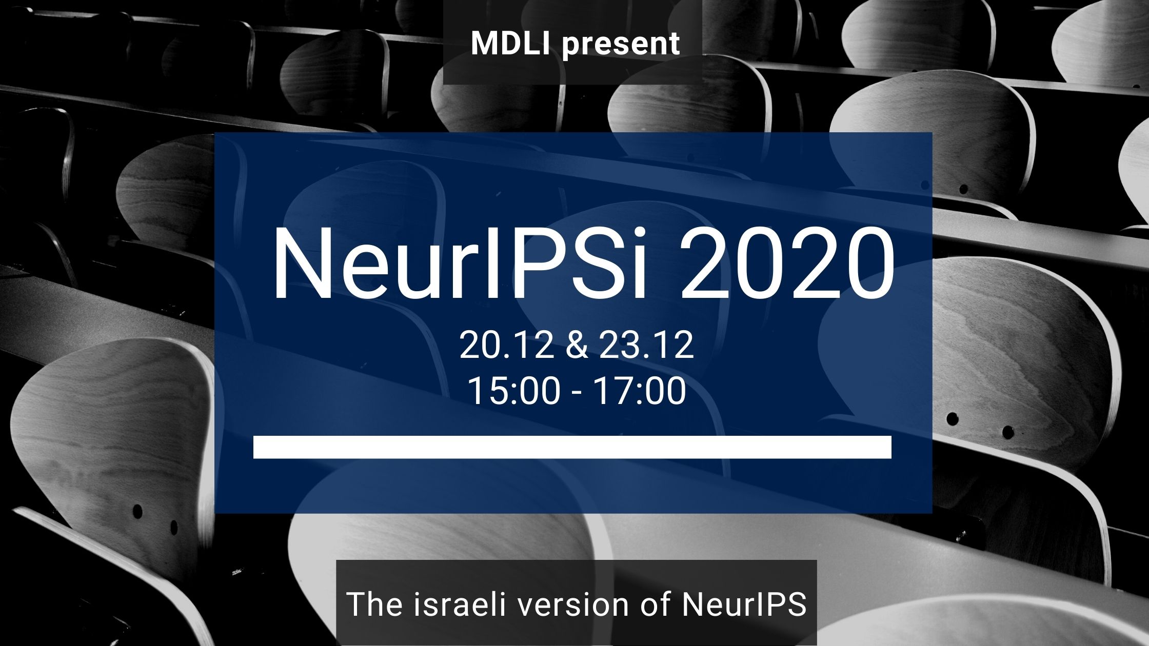 ריכוז מידע על אירוע NeurlPSi 2020 המקומי