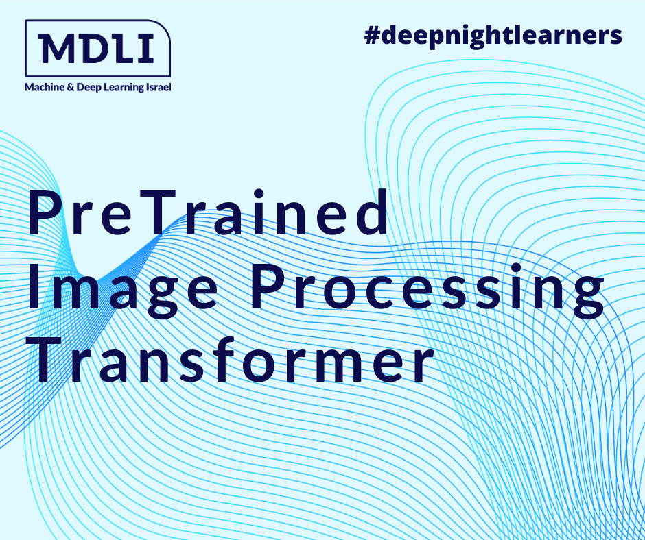 PreTrained Image Processing Transformer (סקירה)