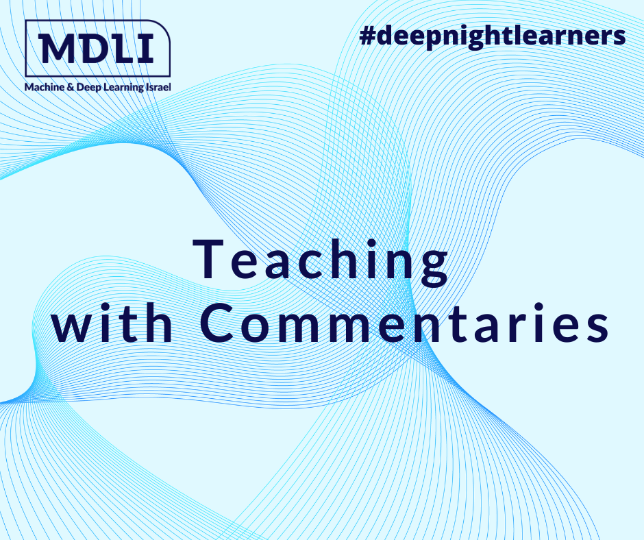 Teaching with Commentaries (סקירה)