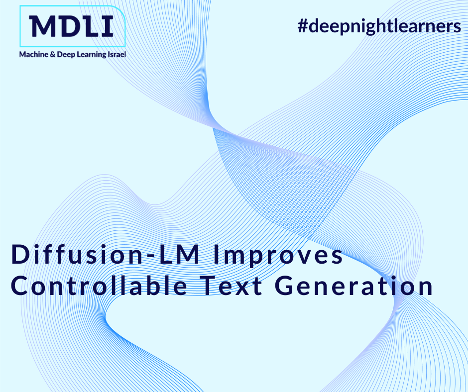 Diffusion-LM Improves Controllable Text Generation: סקירה