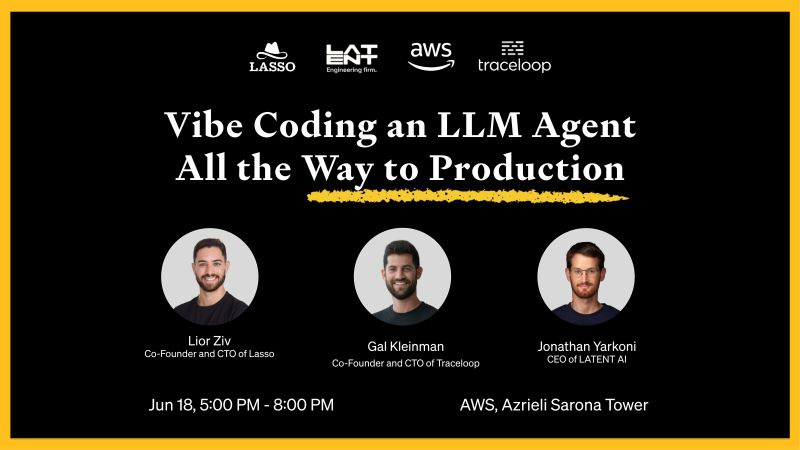 Vibe Coding an LLM Agent All the Way to Production