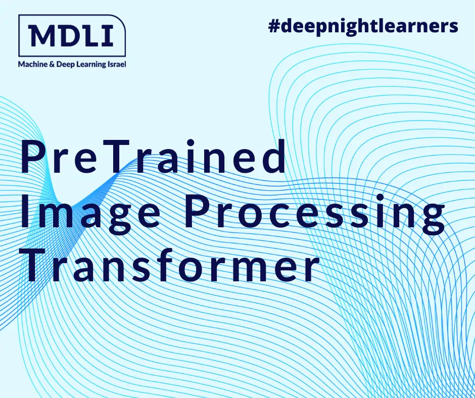 PreTrained Image Processing Transformer (סקירה)