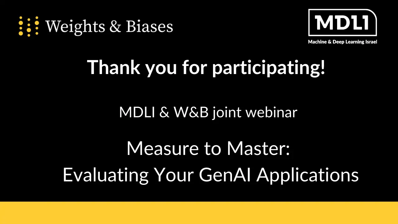 Measure to Master: Evaluating Your GenAI Applications